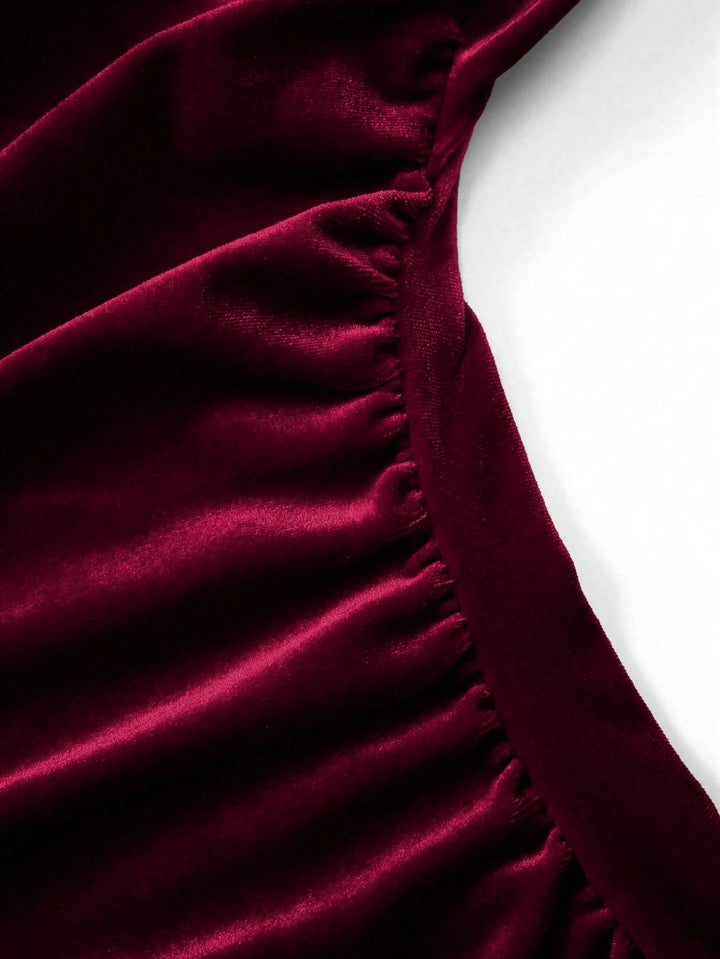 Rochie maxi SHEIN, vișiniu