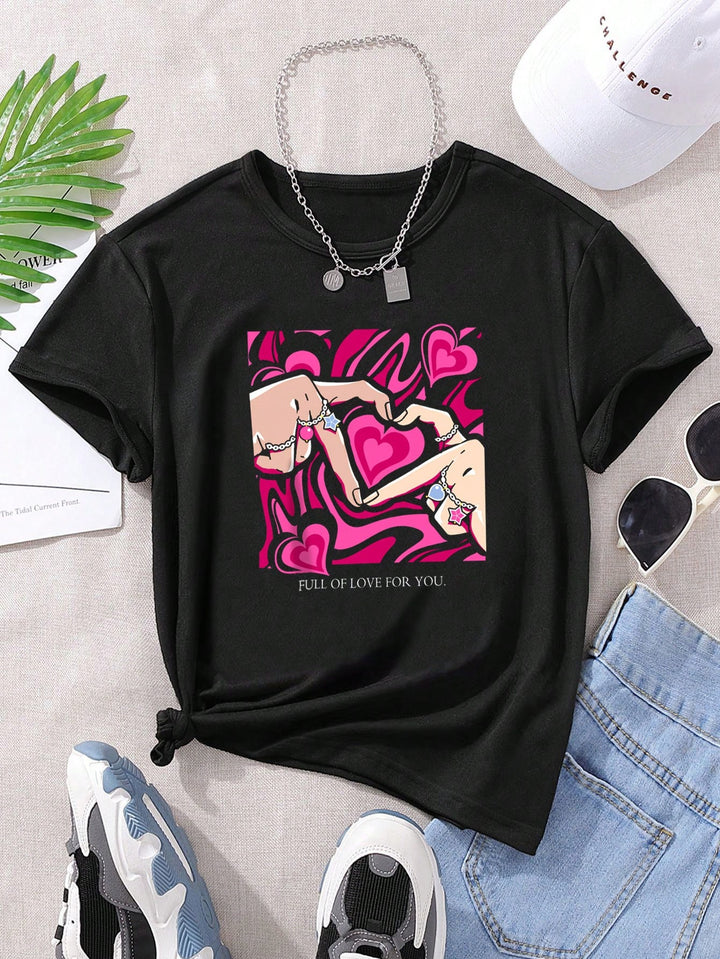 Tricou SHEIN, negru