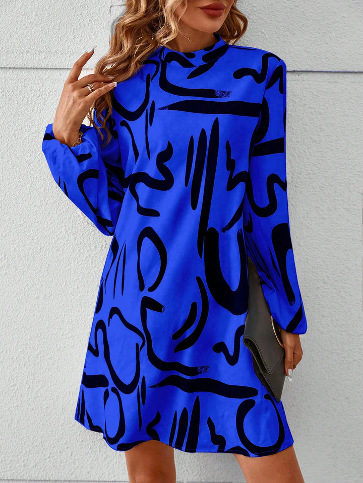 Rochie midi SHEIN, albastru
