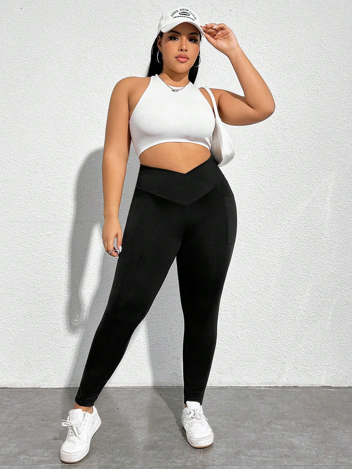 SHEIN leggings, fekete