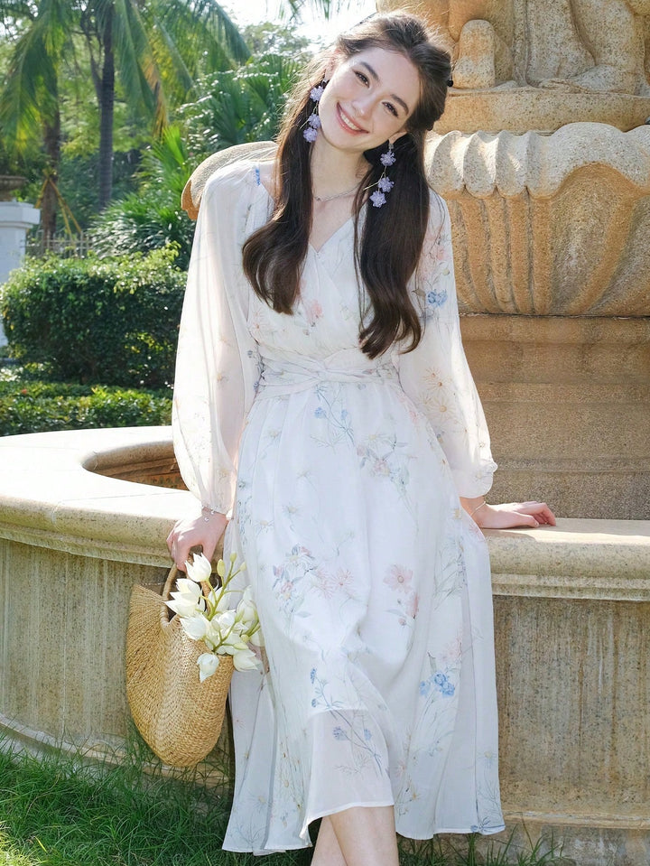 Rochie midi SHEIN, bej