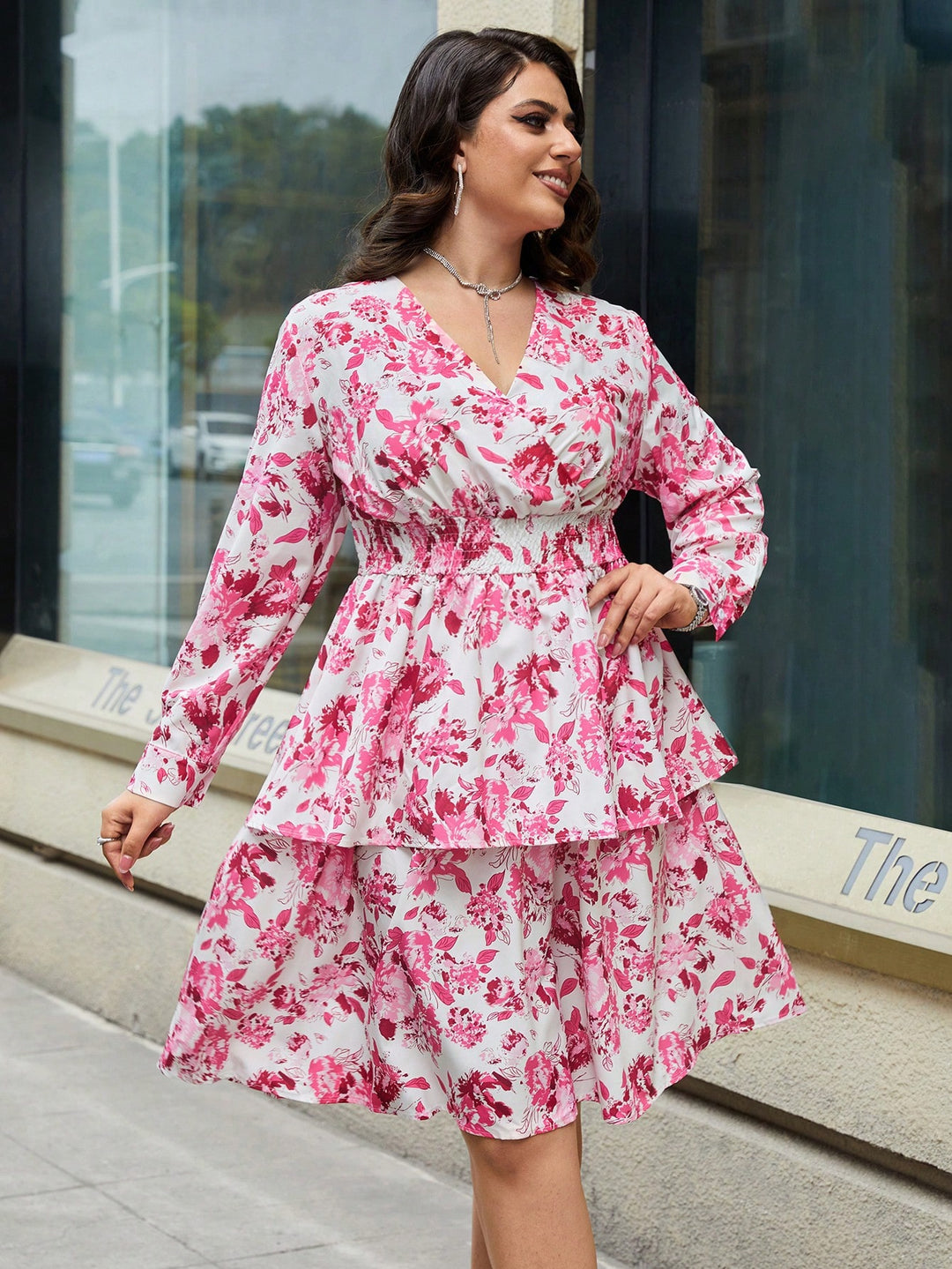 Rochie SHEIN, mix culori