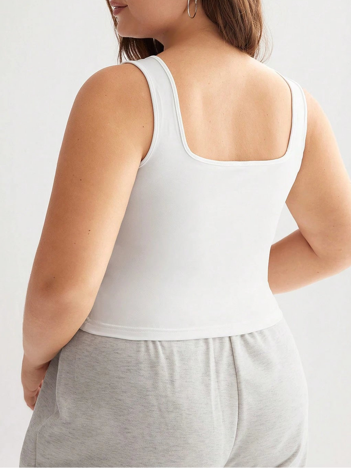 Top SHEIN, alb