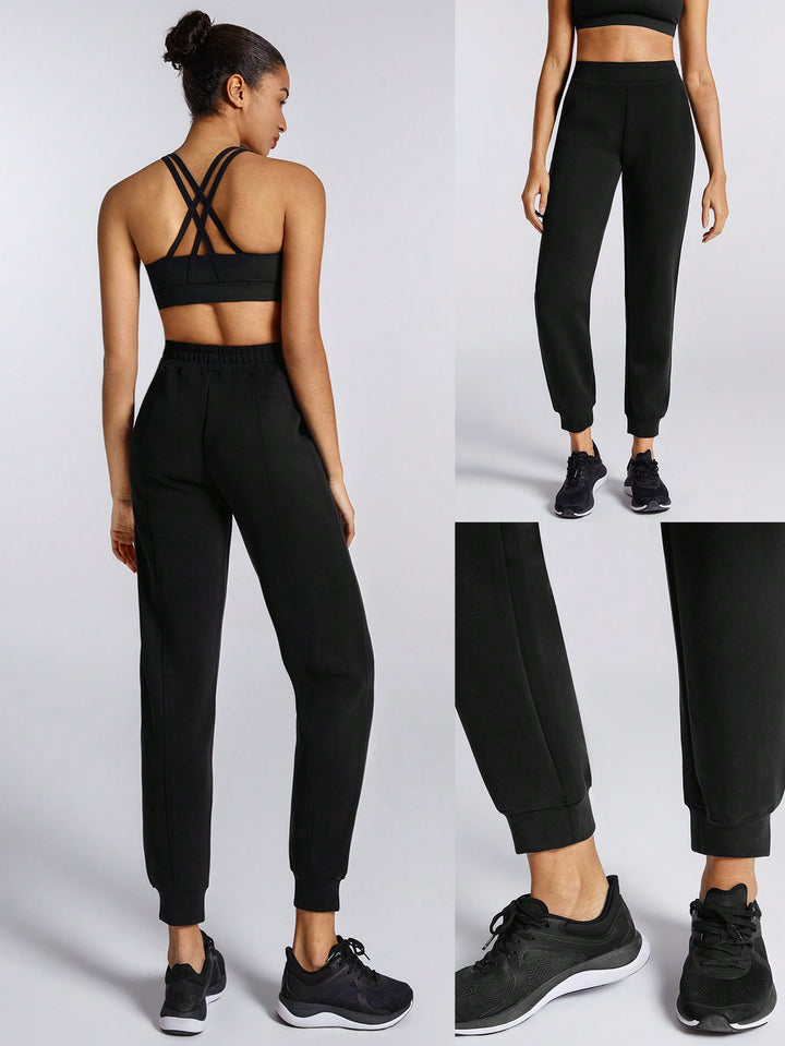 Pantaloni SHEIN, negru