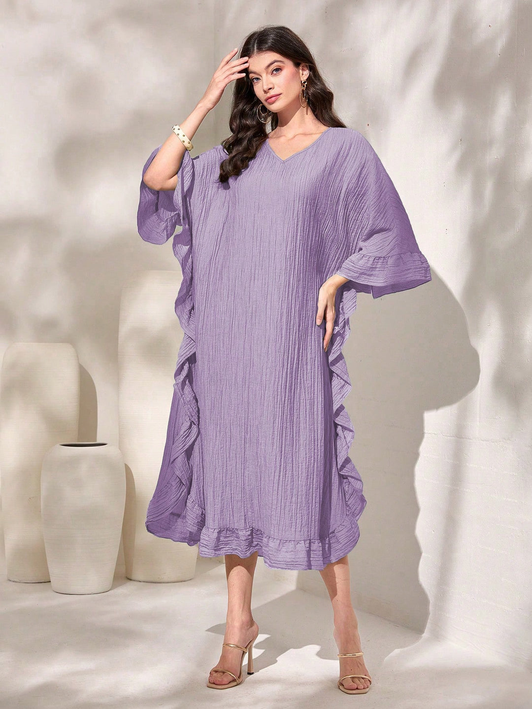 SHEIN Maxi ruha, lila