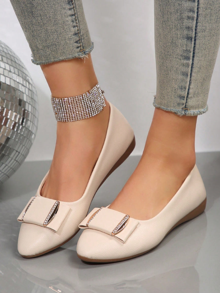 SHEIN balerina, bézs