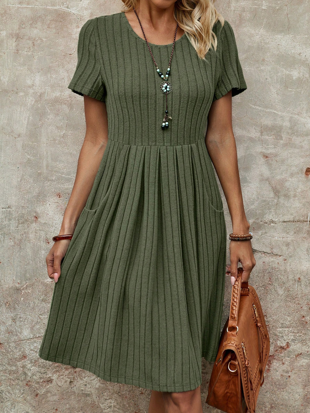 Rochie scurtă SHEIN, verde
