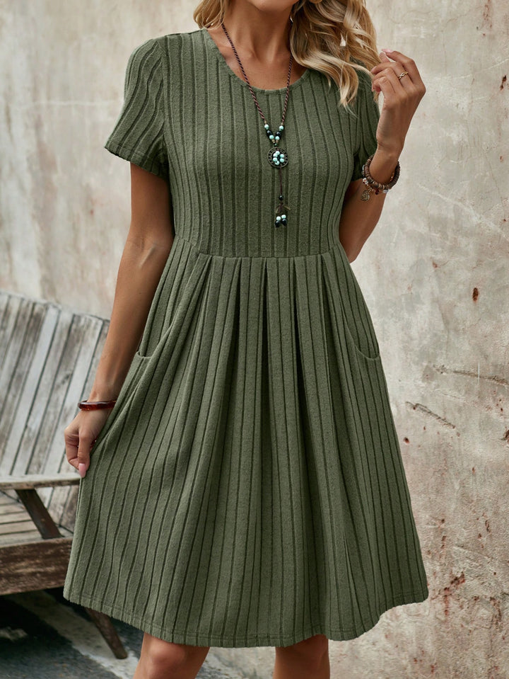 Rochie scurtă SHEIN, verde