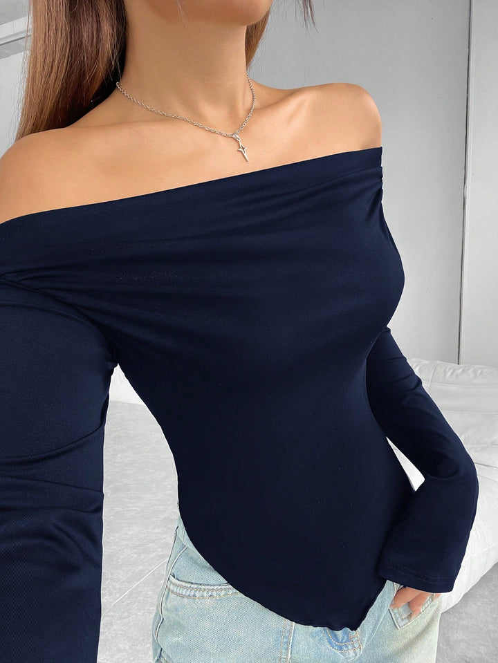 SHEIN blúz, kék