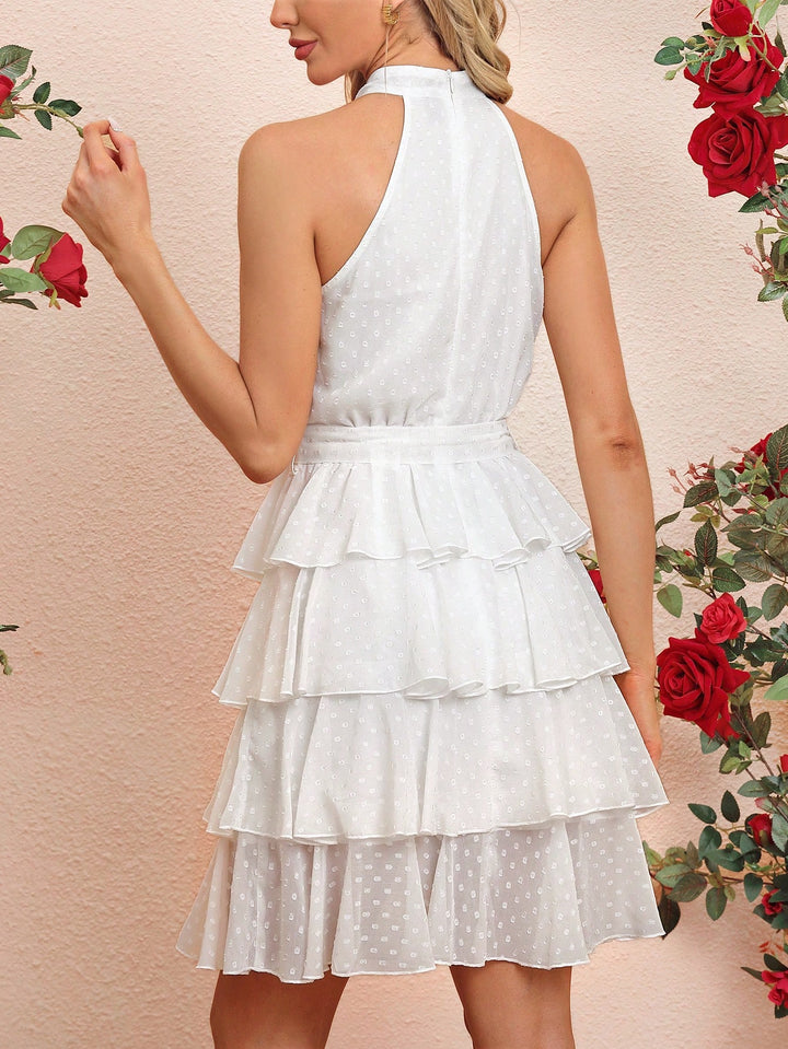 Rochie midi SHEIN, alb