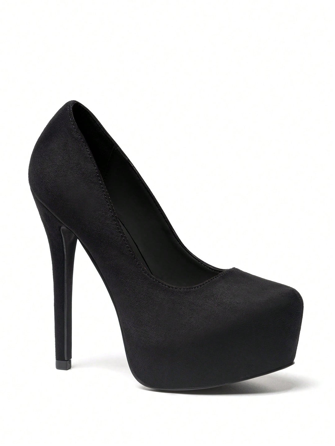 Pantofi cu toc SHEIN, negru