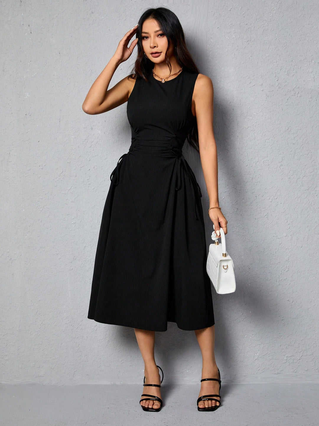 Rochie maxi SHEIN, negru