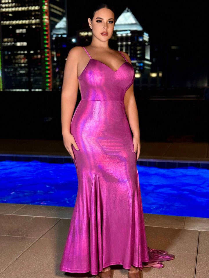 Rochie maxi SHEIN, roz