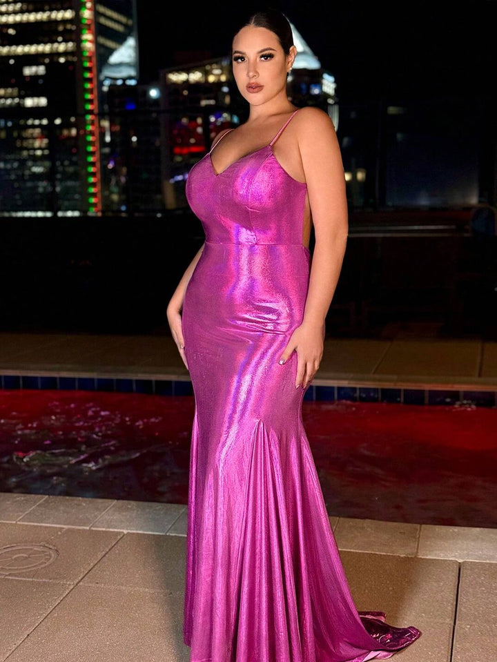 Rochie maxi SHEIN, roz