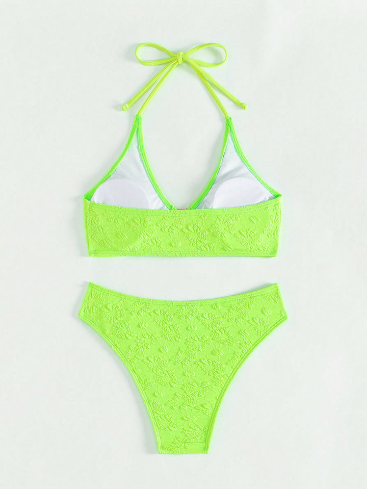 Set bikini SHEIN, verde