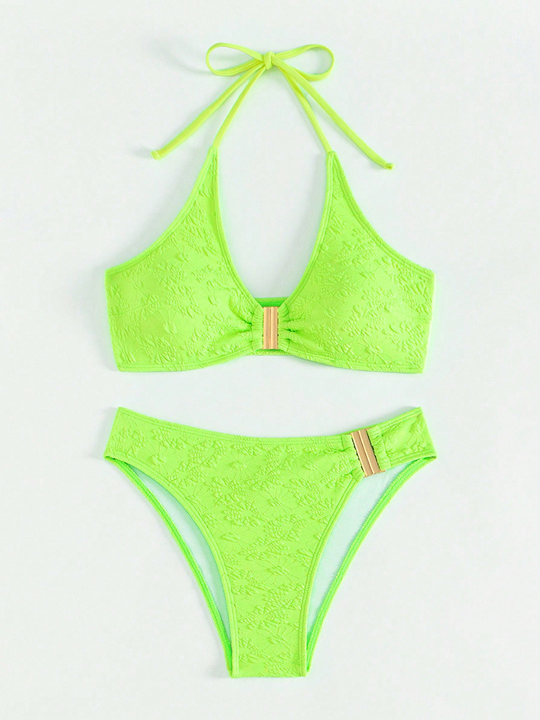 SHEIN bikini szett, zöld