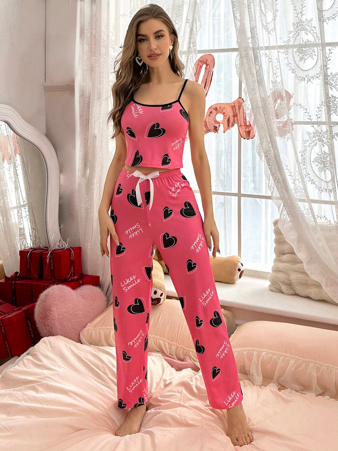Pijama SHEIN, roz