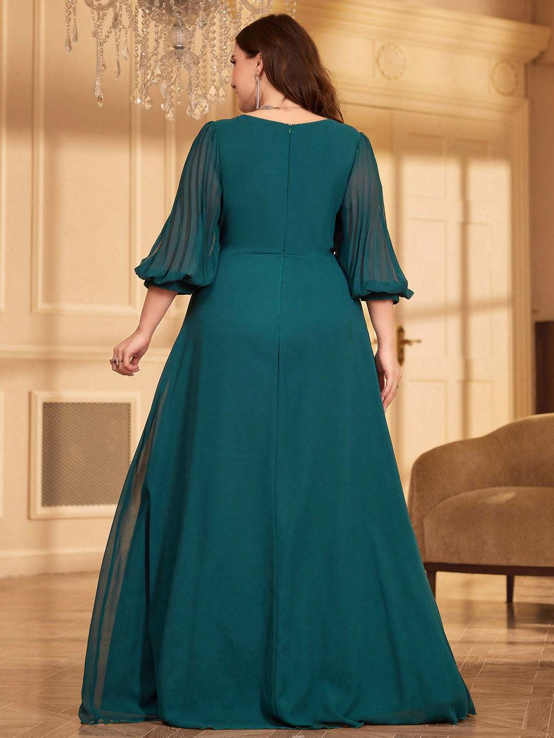 Rochie SHEIN, verde