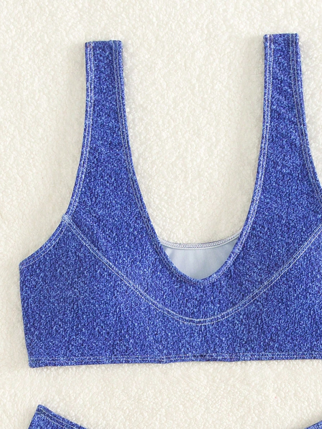 Set bikini SHEIN, albastru