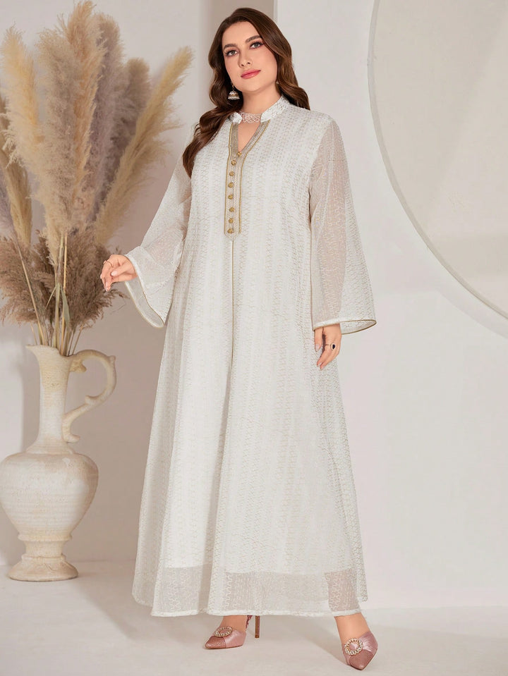 Rochie maxi SHEIN, alb
