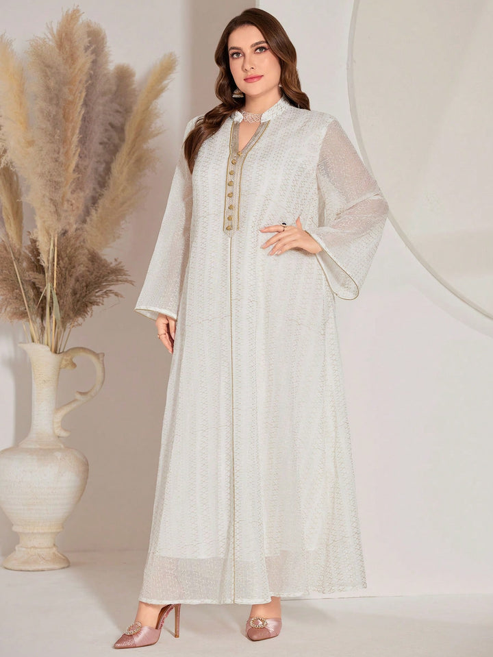 Rochie maxi SHEIN, alb