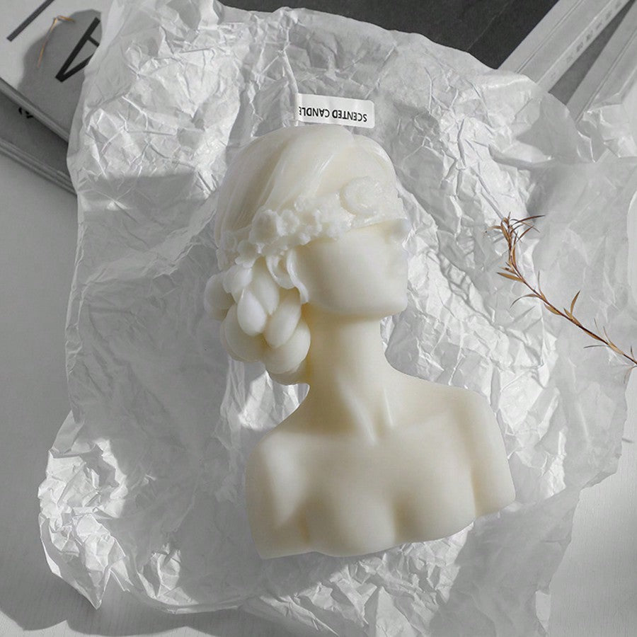 Lumânare SHEIN, alb