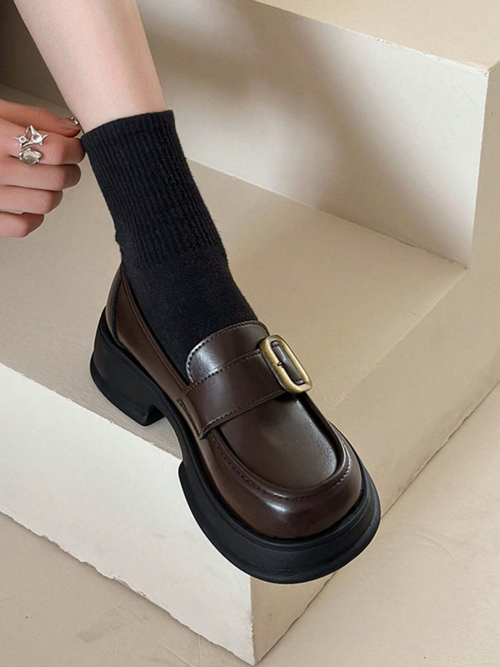 Pantofi SHEIN, maro