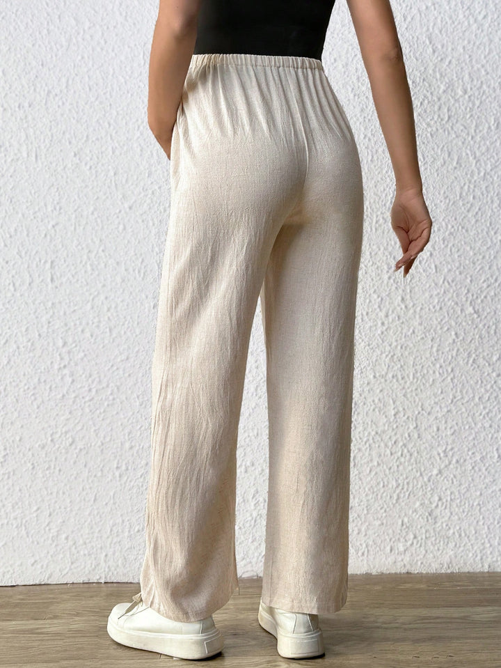 Pantaloni SHEIN, portocaliu