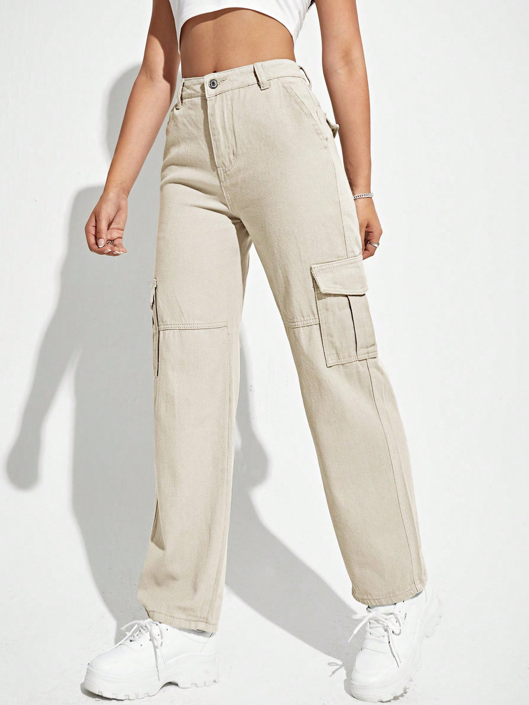 Jeans SHEIN, bej