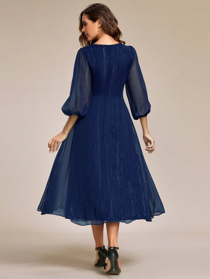 SHEIN maxi ruha, kék
