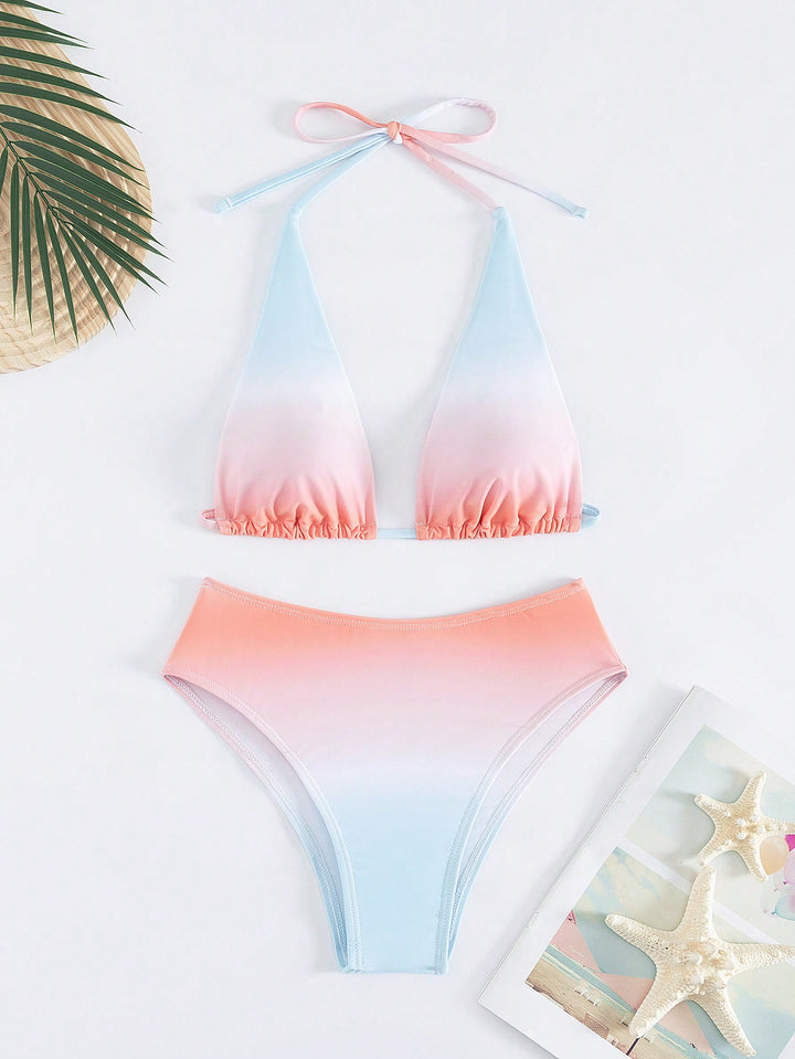Set bikini SHEIN, mix culori