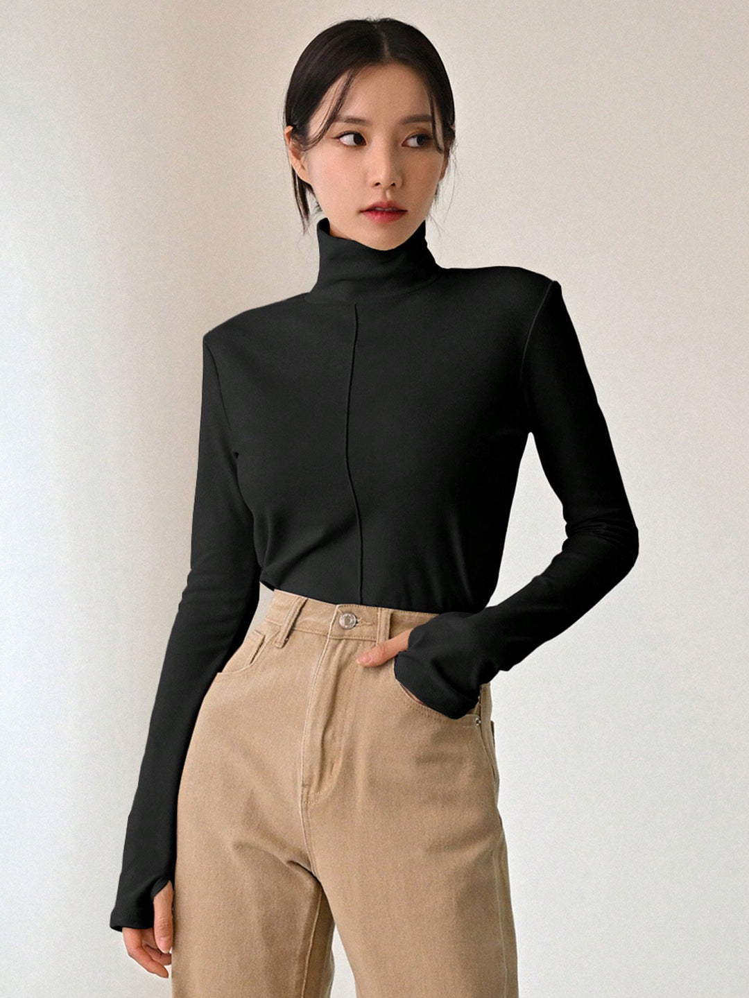 SHEIN blúz, fekete