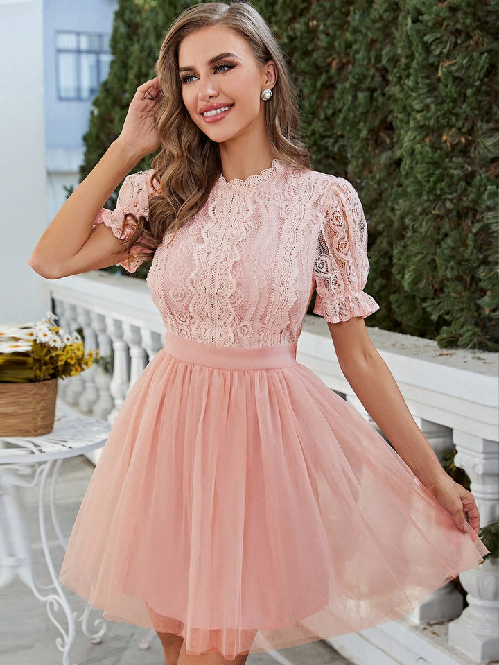 SHEIN Mini ruha, rózsaszín