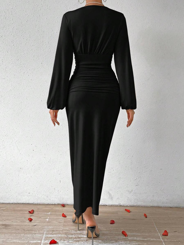 Rochie maxi SHEIN, negru
