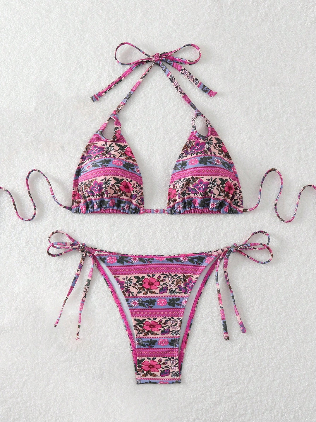 Set bikini SHEIN, mix culori