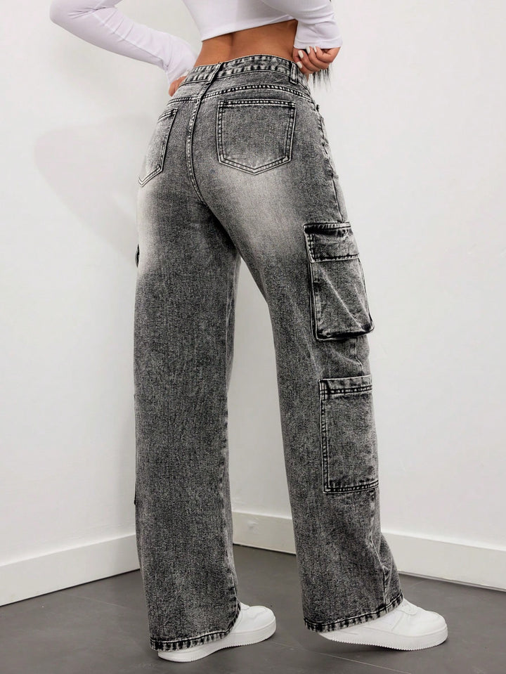 Jeans SHEIN, gri