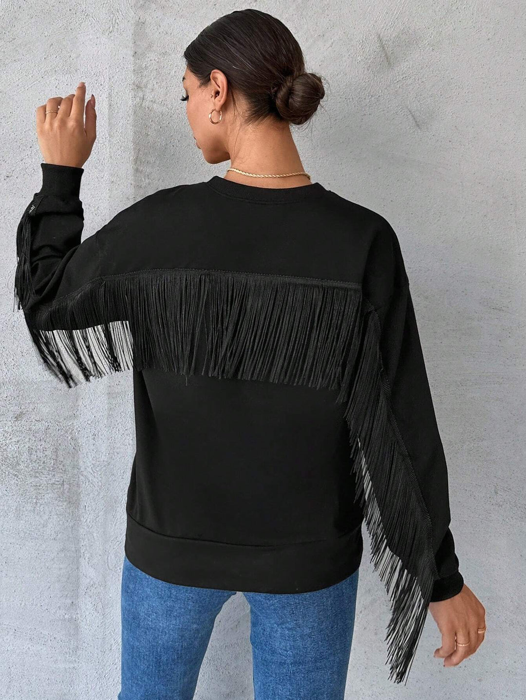 Bluza Shein, negru