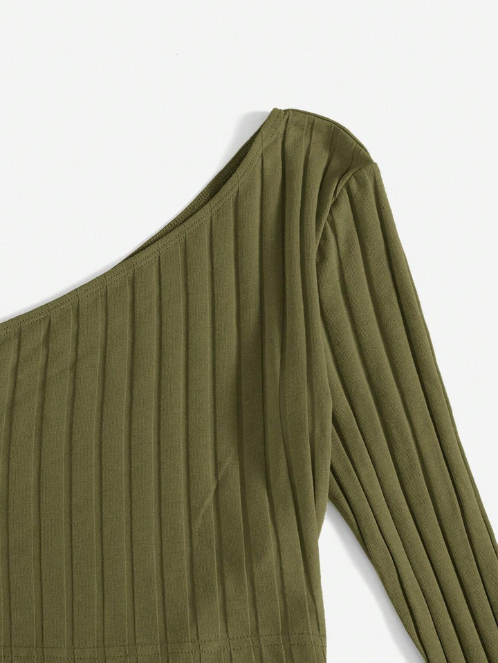Felsőrész SHEIN, khaki