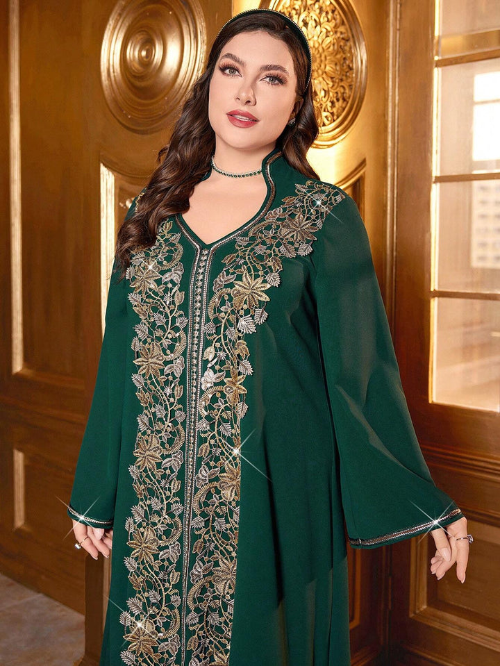 Rochie maxi SHEIN, verde