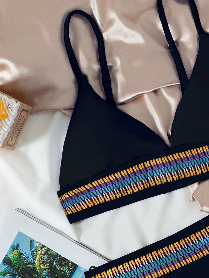 Set bikini SHEIN, negru
