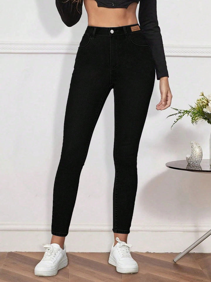 Jeans SHEIN, negru
