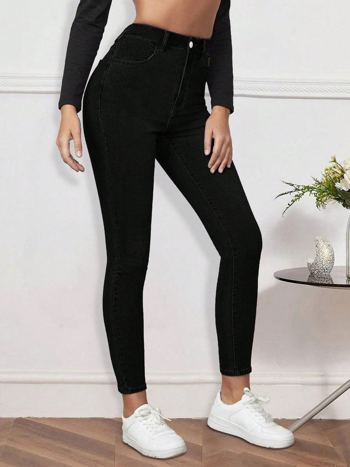 Jeans SHEIN, negru