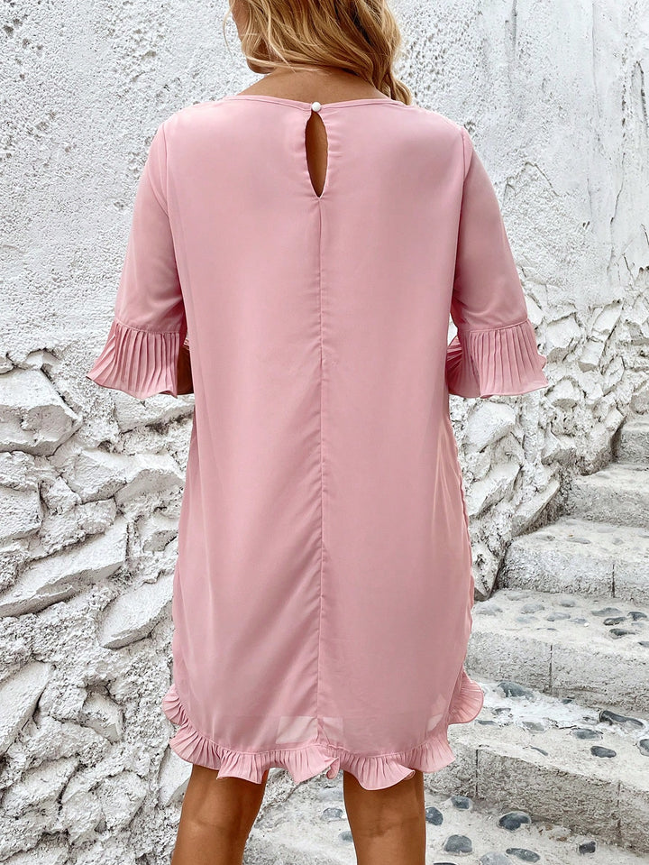 Rochie midi SHEIN, roz