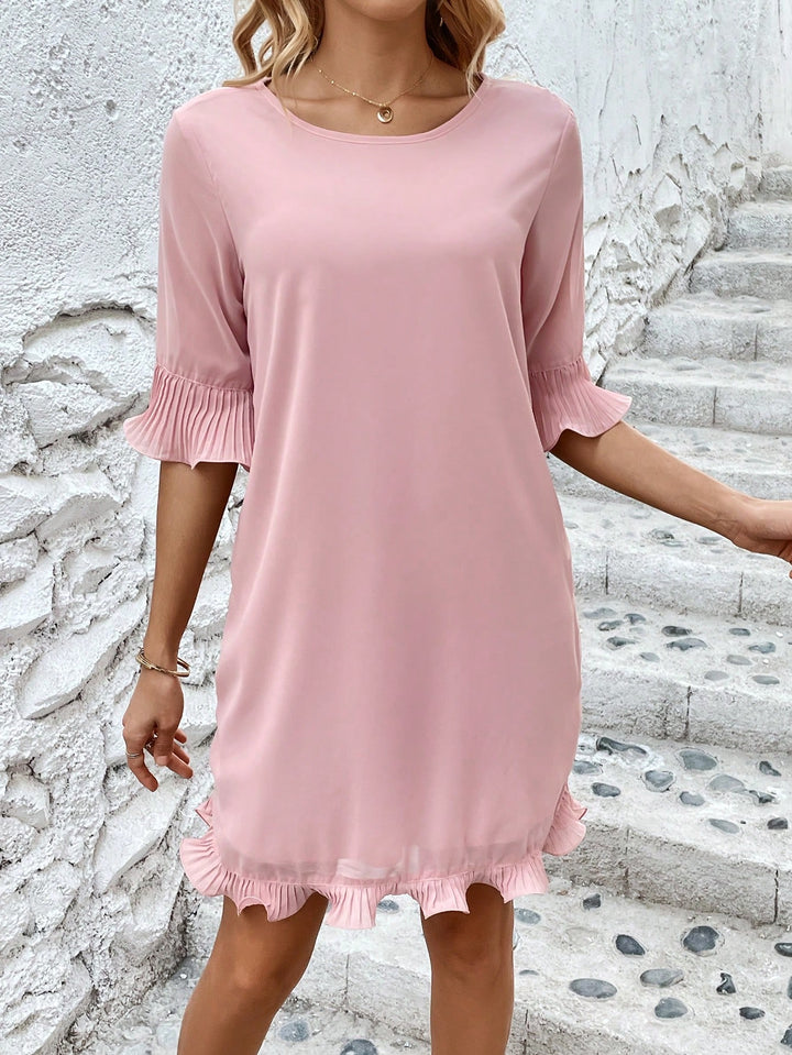 Rochie midi SHEIN, roz