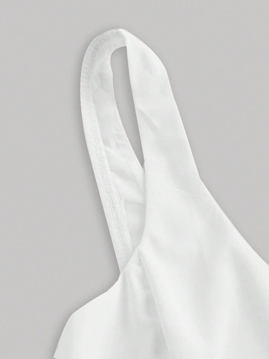 Rochie mini SHEIN, alb