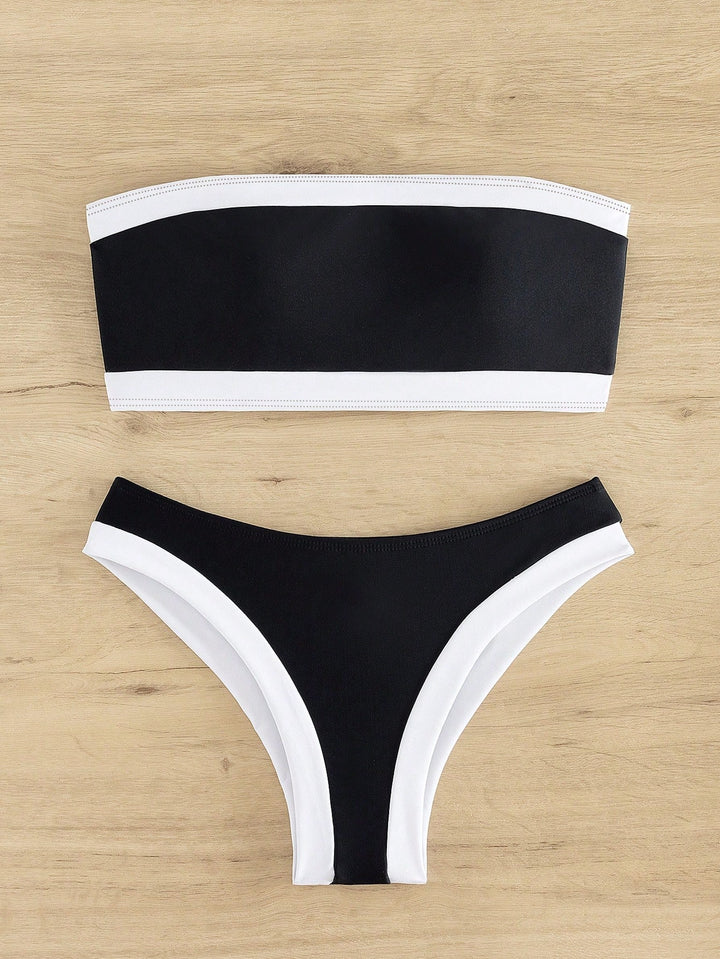 Set bikini SHEIN, negru
