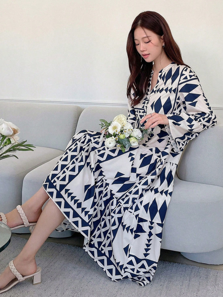 Rochie maxi SHEIN, portocaliu