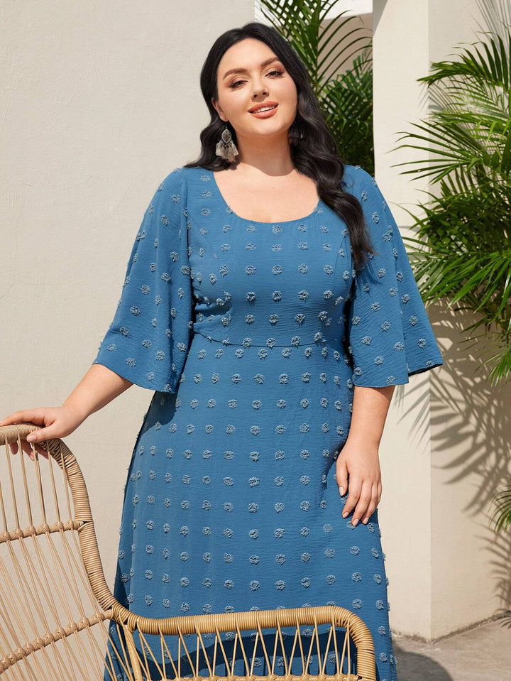 SHEIN maxi ruha, kék