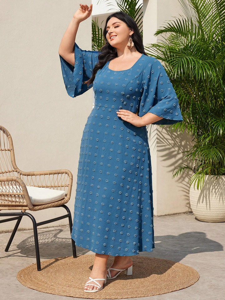 SHEIN maxi ruha, kék