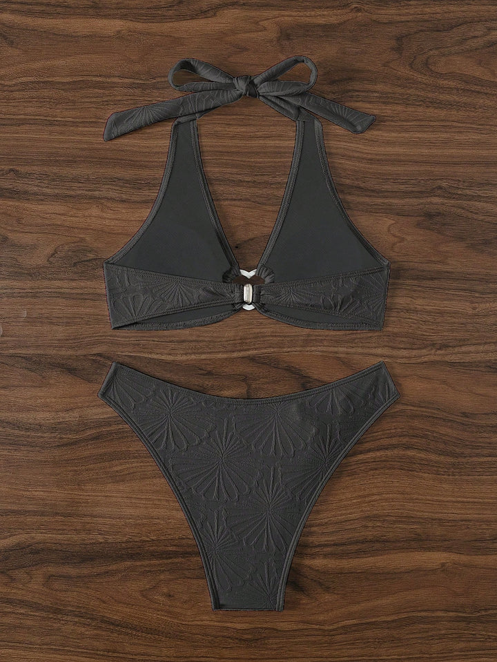 Set bikini SHEIN, negru